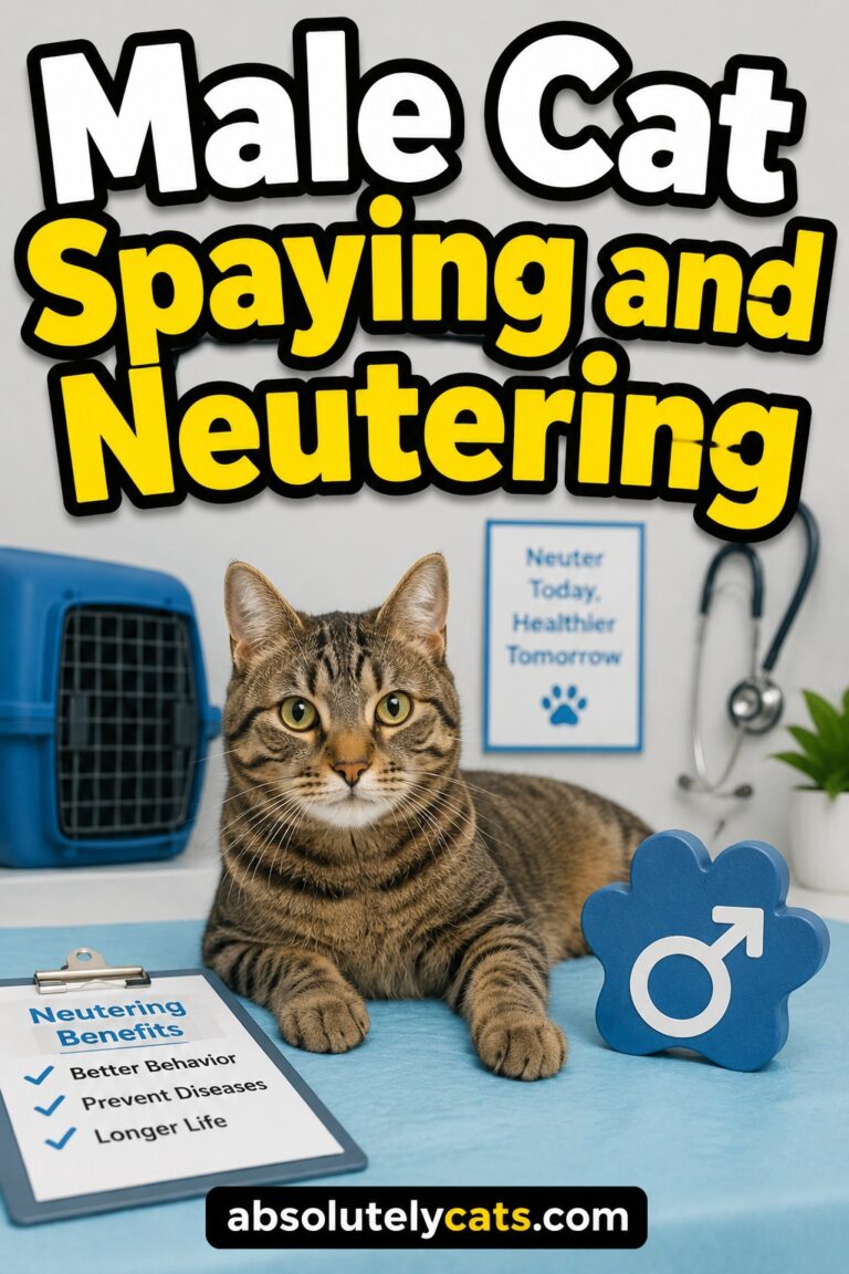 Male Cat Spaying and Neutering