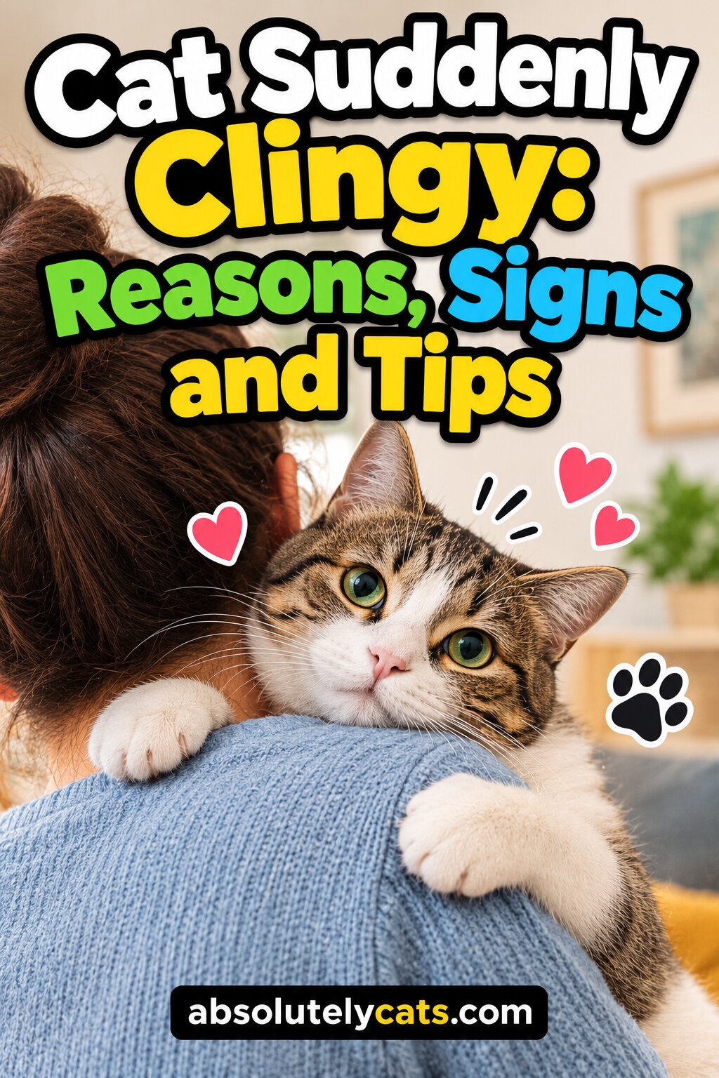 Cat Suddenly Clingy