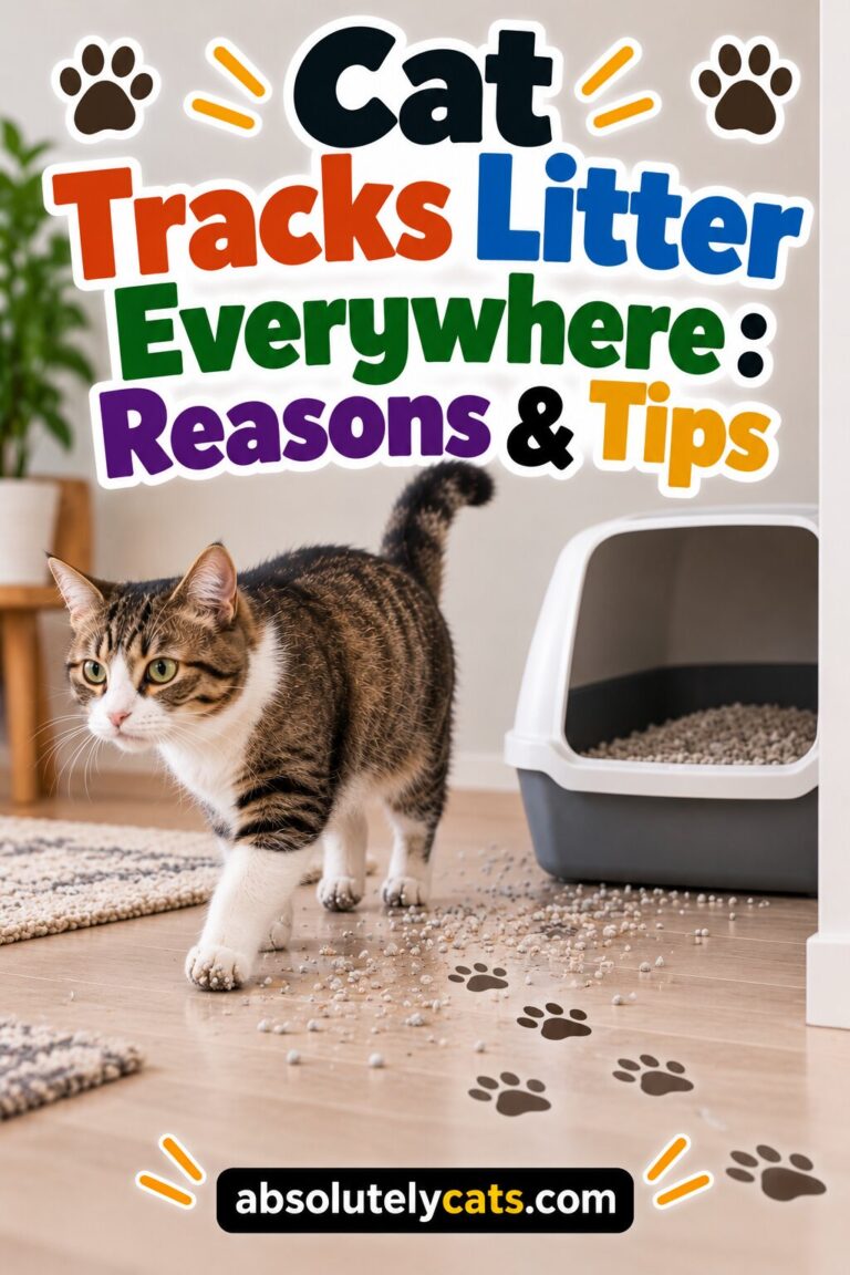 Cat Tracks Litter Everywhere