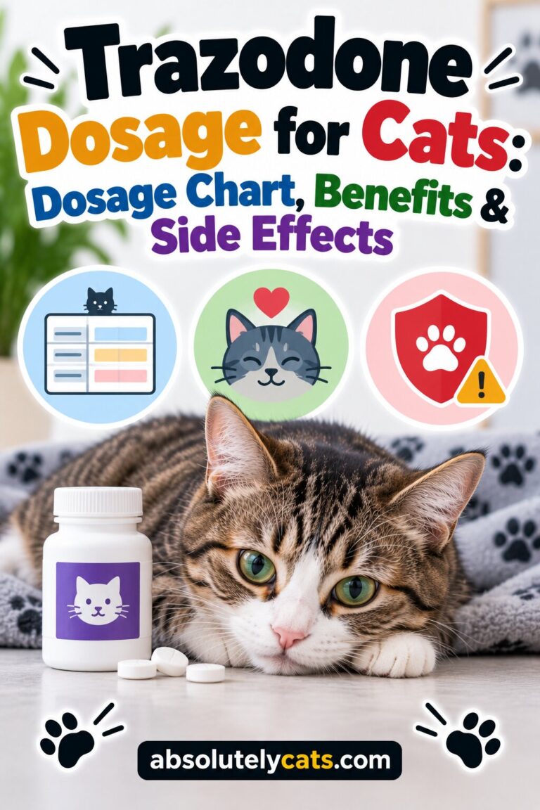 Trazodone Dosage for Cats
